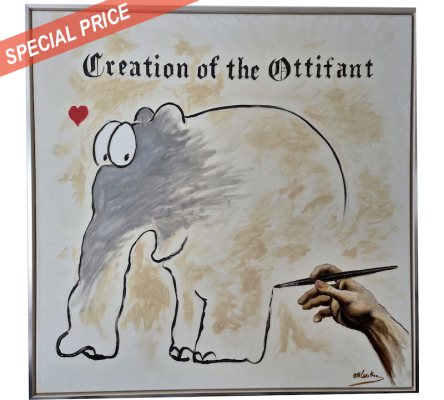 OTTO WAALKES: Creation of the Ottifant